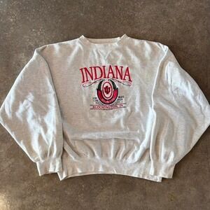 90s indiana hoosiers graphic crewneck